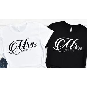 Mr & Mrs Graphis Softstyle® Fitted T-Shirt